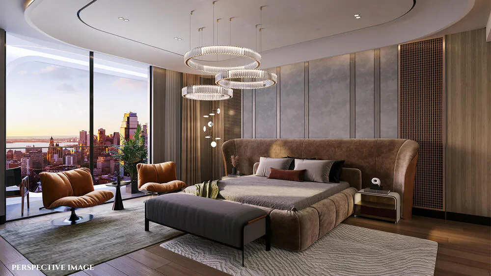 Luxury 3 BHK premium floor living room